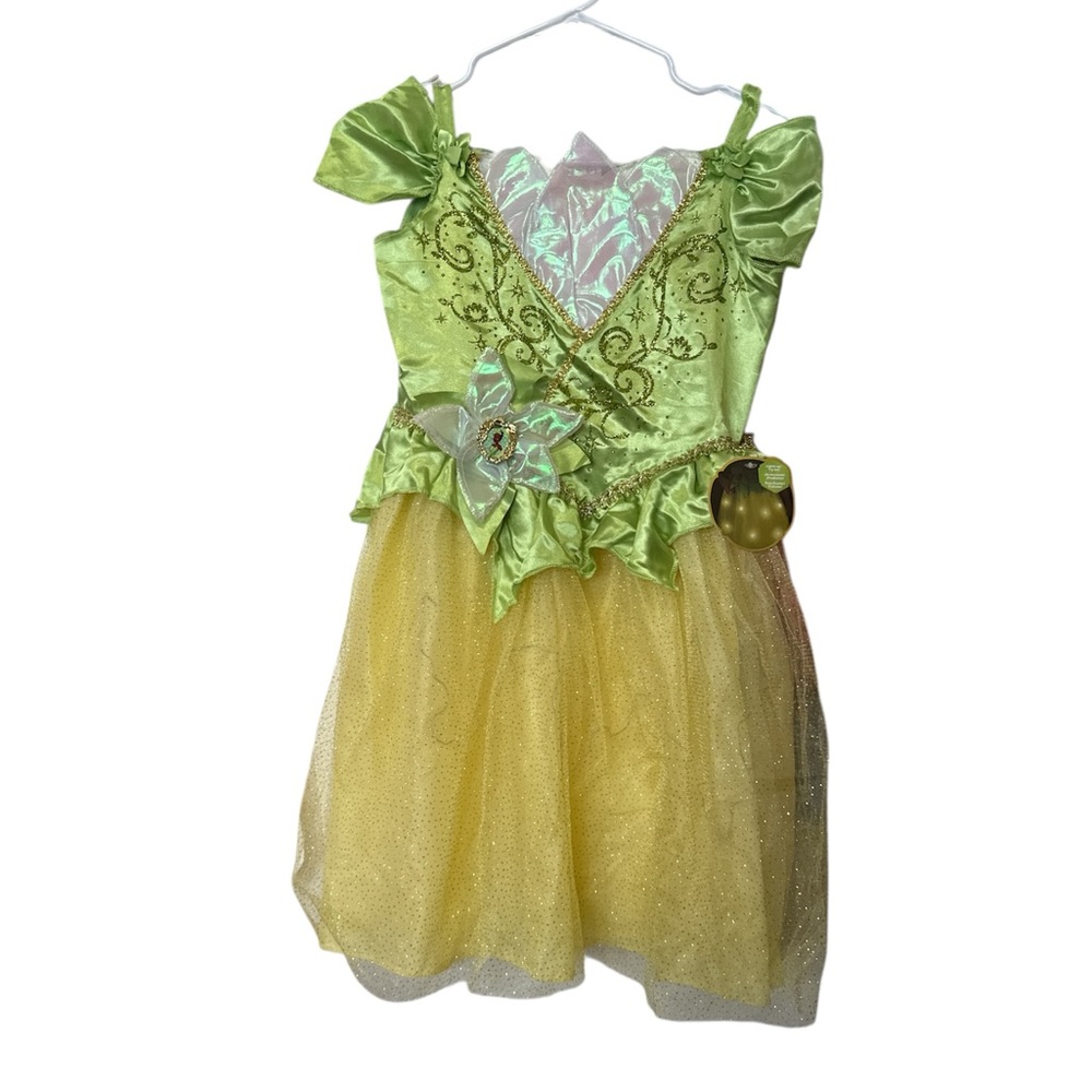 NWT Disney Green and Yellow Tinker Bell Halloween Costume